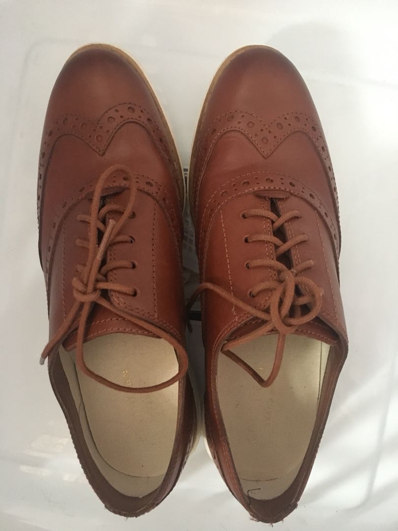 COLE HAAN Grand OS Womens Brown Leather 