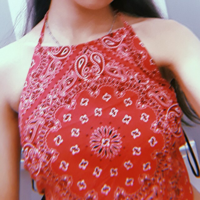 bandana top forever 21