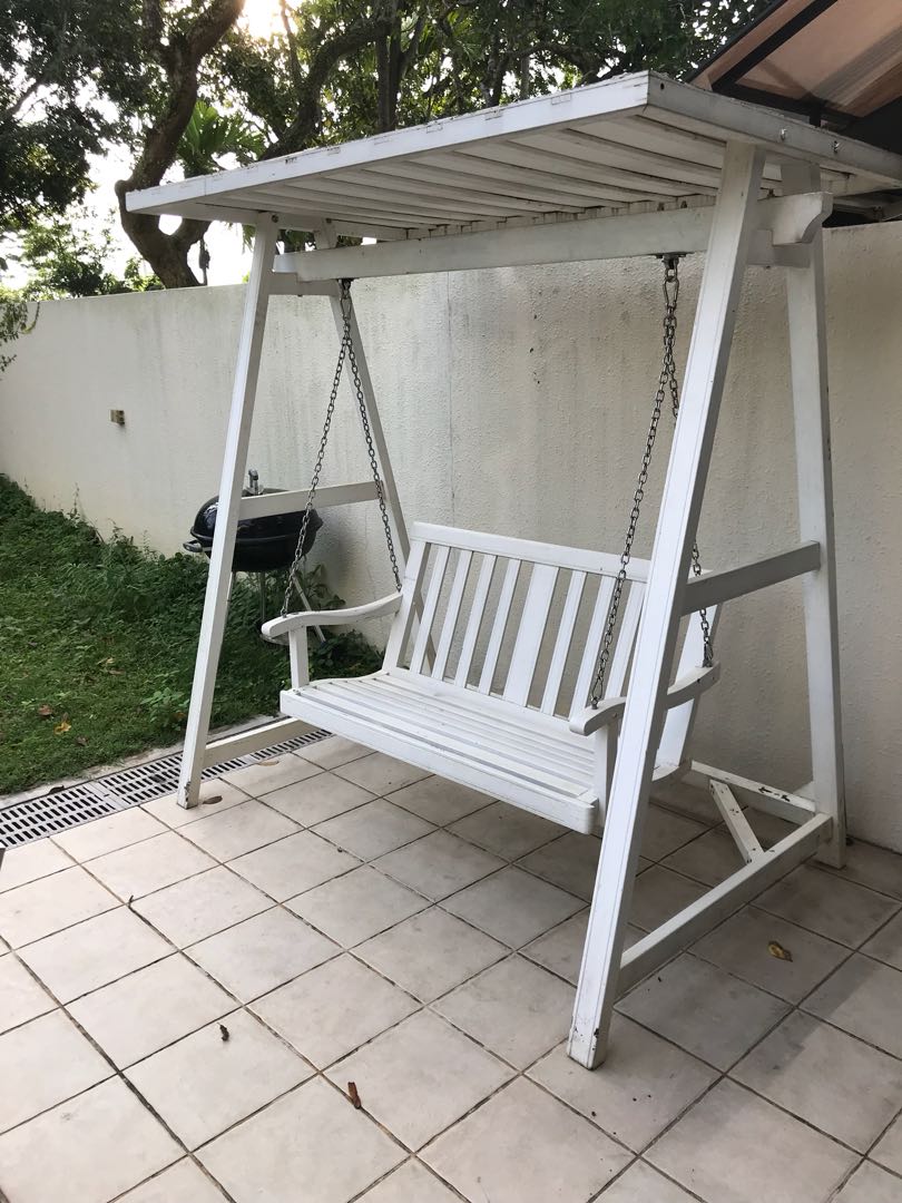 Garden Swing 3 Seater Furniture Tables Chairs On Carousell