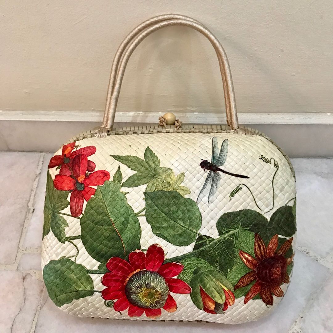 Handmade peranakan Decoupage bags, Women\u0027s Fashion, Bags