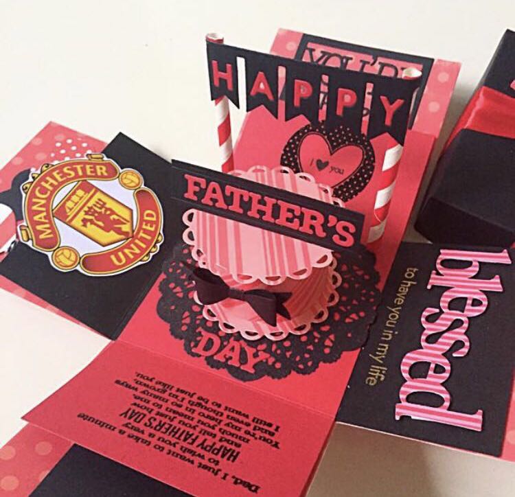 father's day explosion box