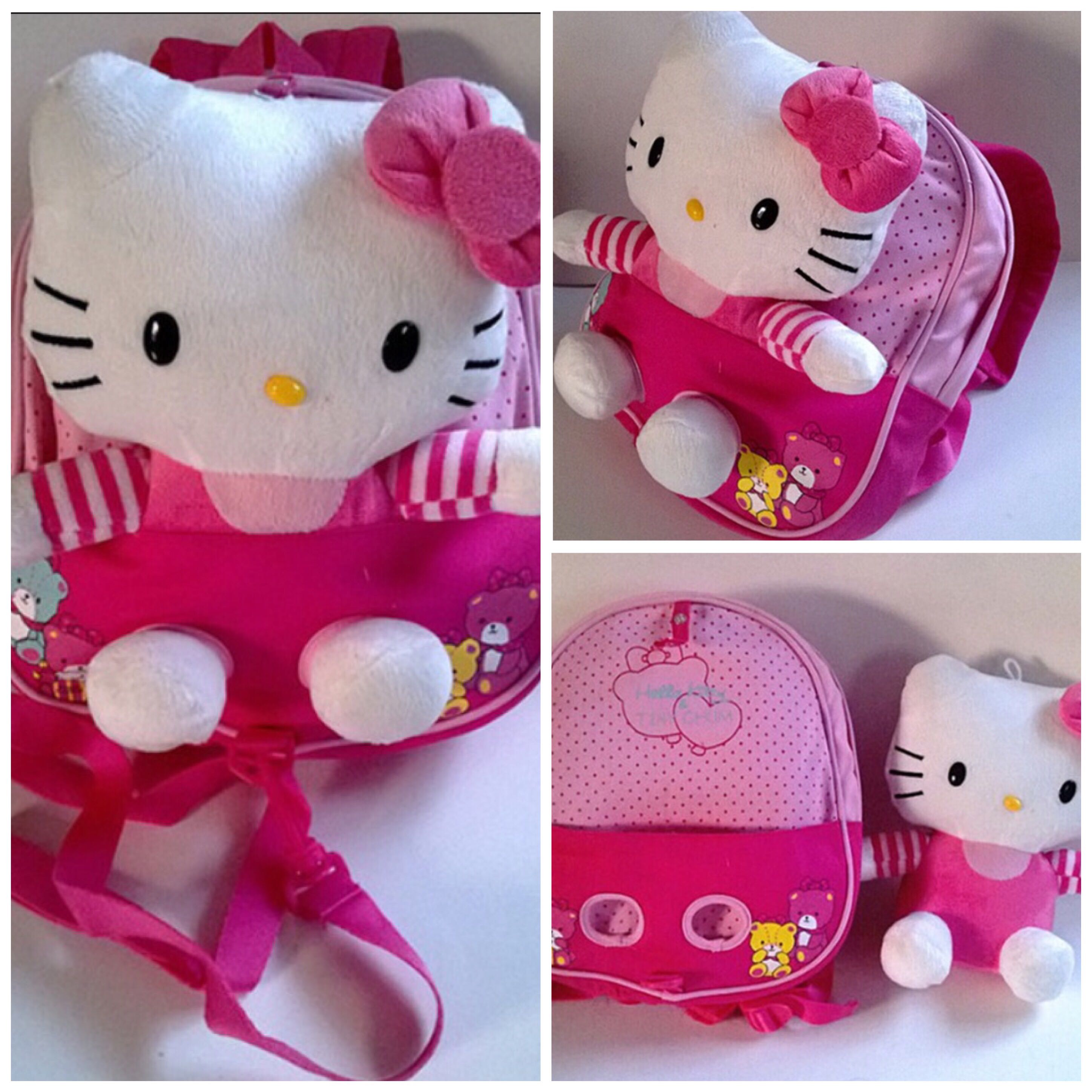 hello kitty backpack plush