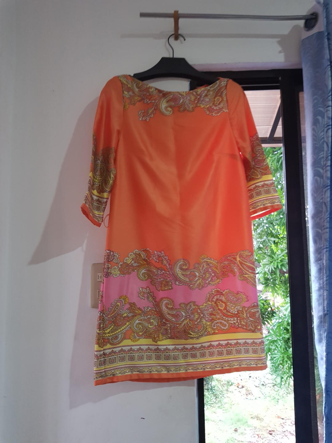 h&m paisley dress
