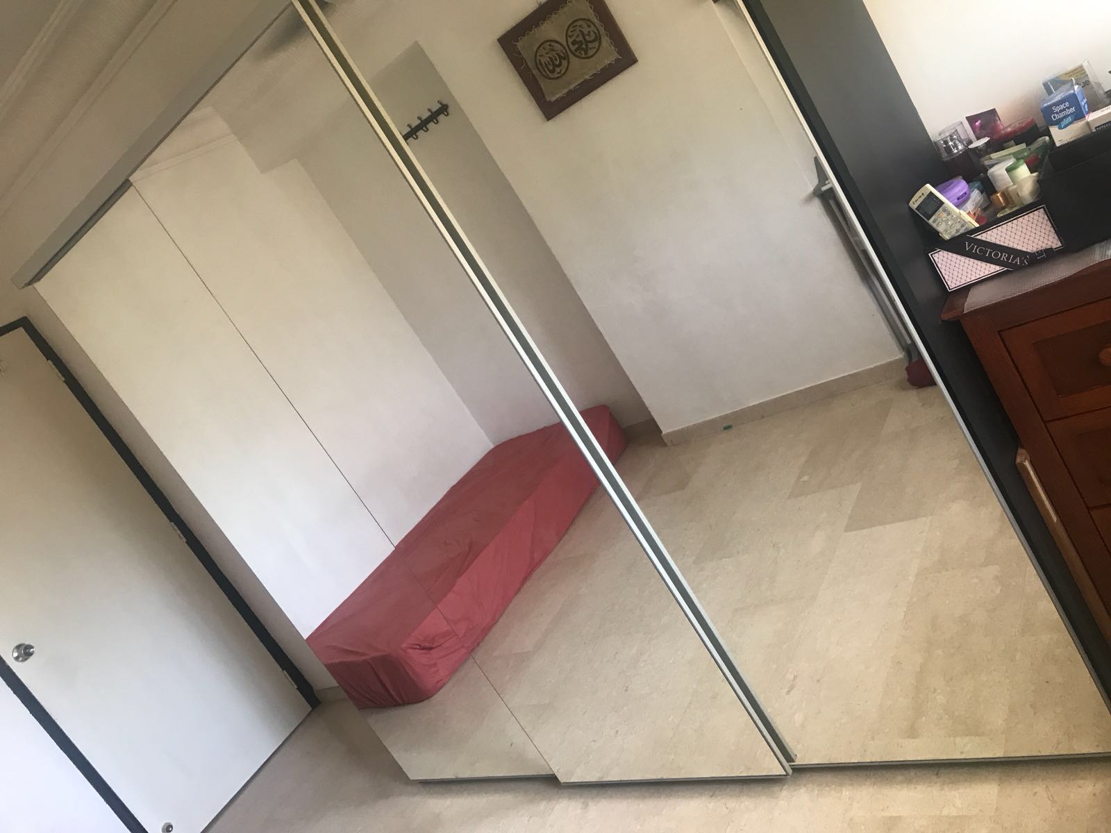 Ikea 3 Slide Mirror Wardrobes Furniture Shelves Drawers On Carousell