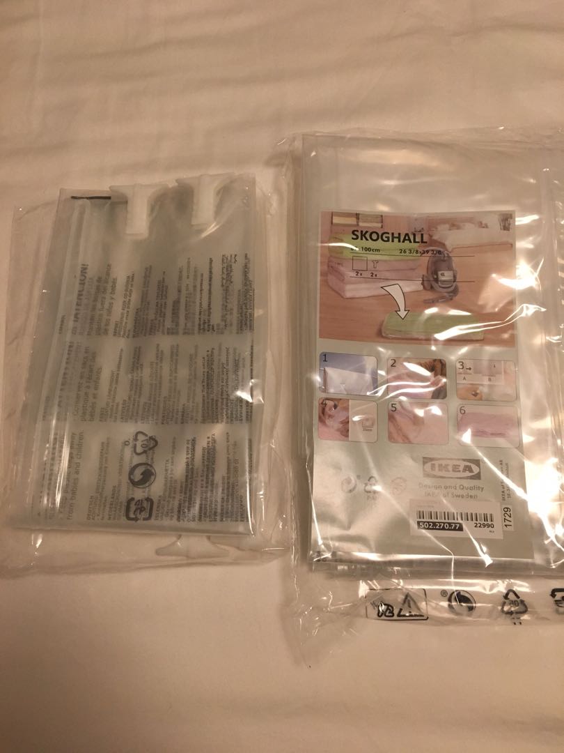 IKEA vacuum storage bags 真空儲物袋, 傢俬＆家居, 其他, 收納箱及袋 Carousell