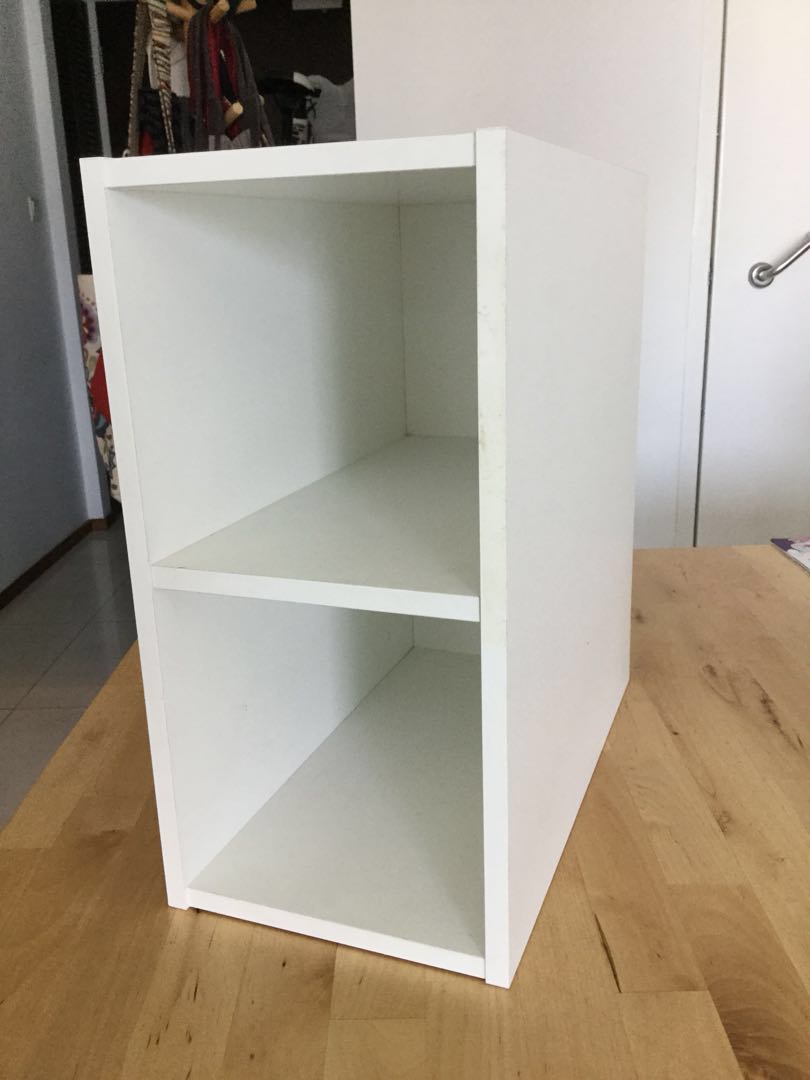 Ikea White Cabinet Furniture Shelves Drawers On Carousell