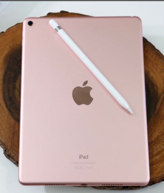 Ipad Pro 9.7 Rose Gold 32Gb (Wifi) + Apple Pen, Audio, Portable Audio  Accessories On Carousell