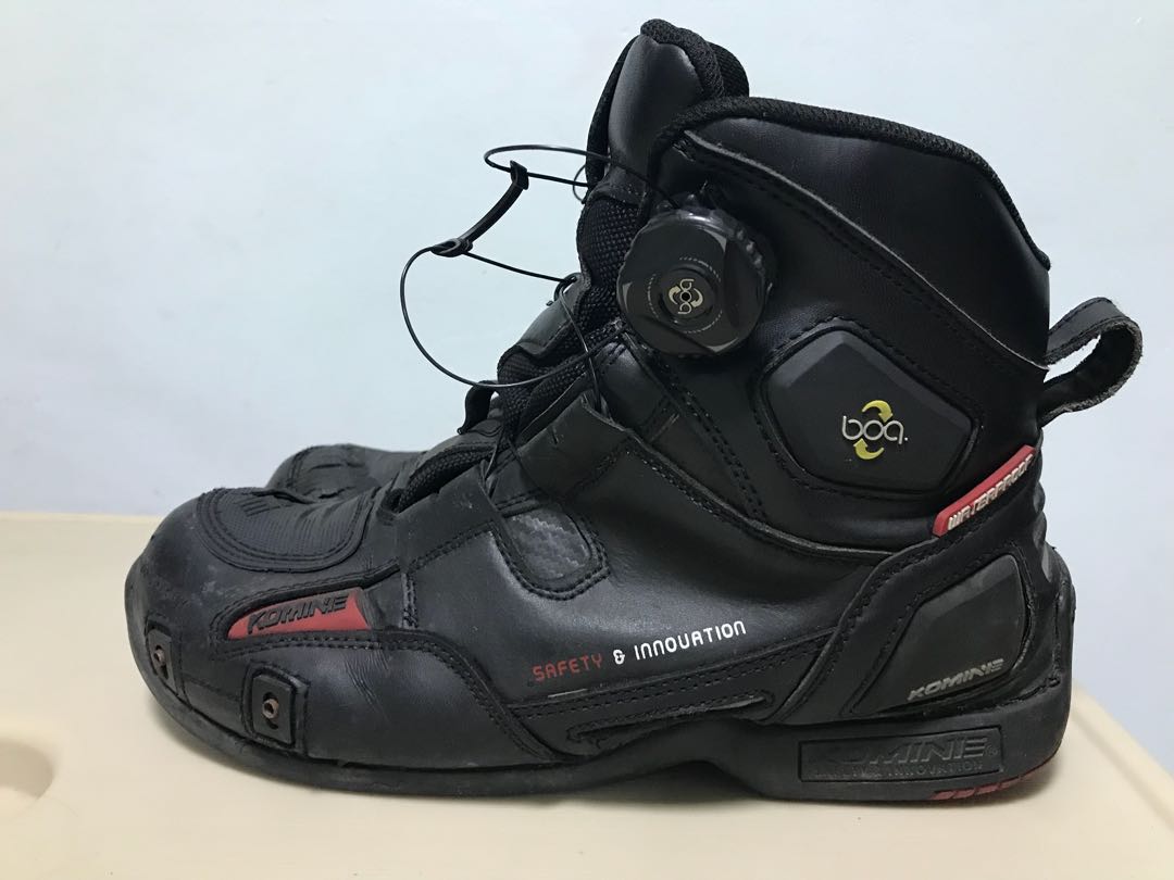 Komine riding boots boa system Motorcycles Motorcycle Apparel