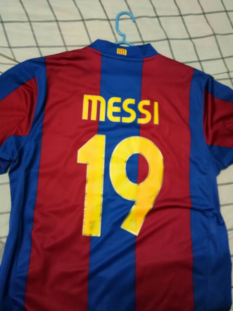 Lionel Messi Jersey Number 19