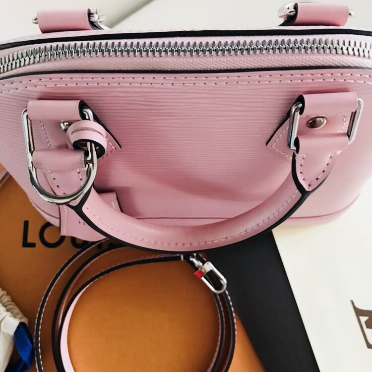 Alma BB Epi Leather in Rose - Handbags M57341, LOUIS VUITTON ®