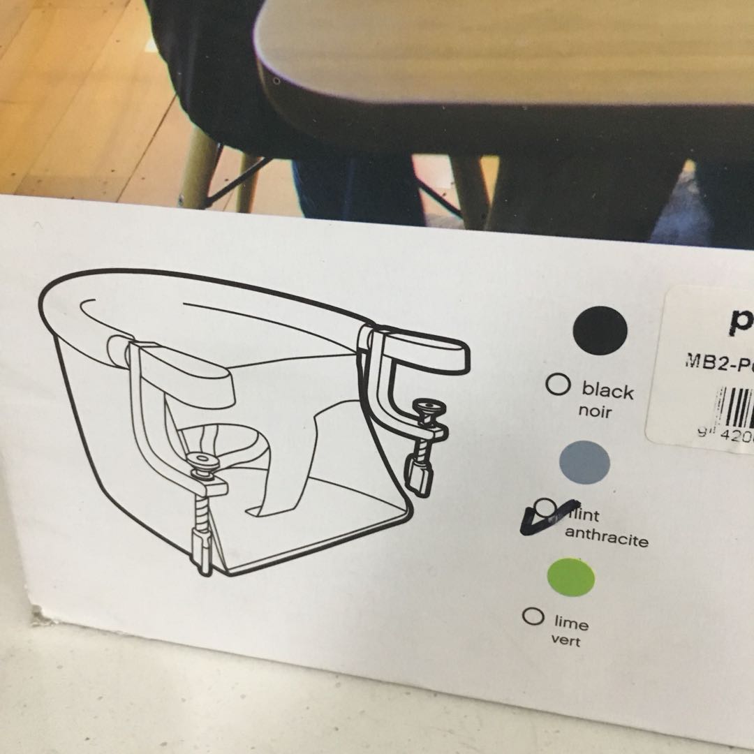 Lime Mountain Buggy Pod Clip-on Highchair