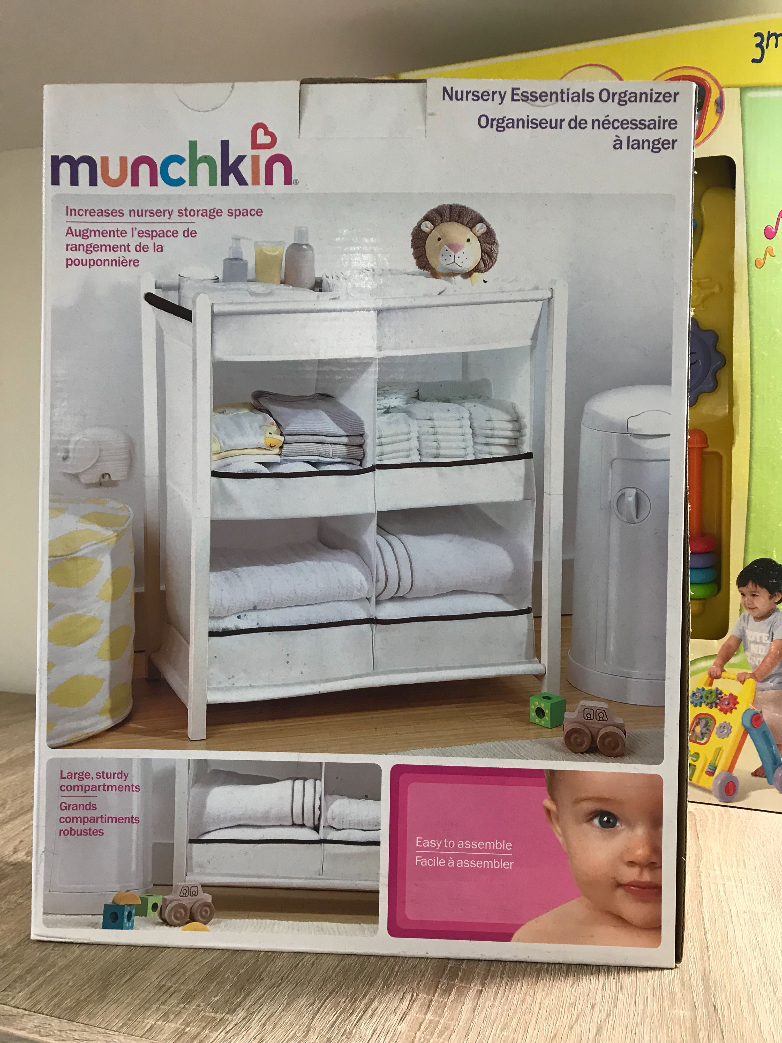 Munchkin Nursery Essentials Organiser Furniture Shelves Munchkin Nursery Essentials Organiser