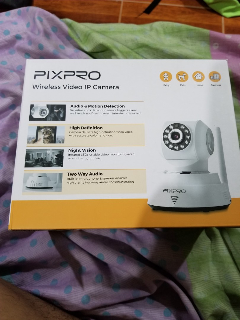 PIXPRO Wireless Video IP Camera, Mobile 