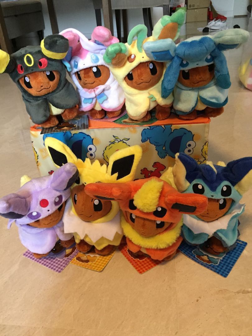 Eevee hoodie plush clearance