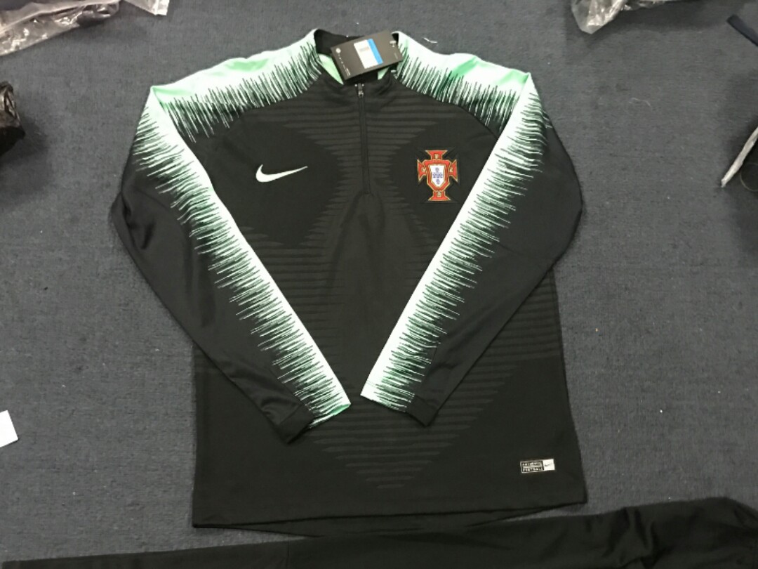 Portugal Long Sleeve Training Top Kit Sports Sports Apparel On Carousell