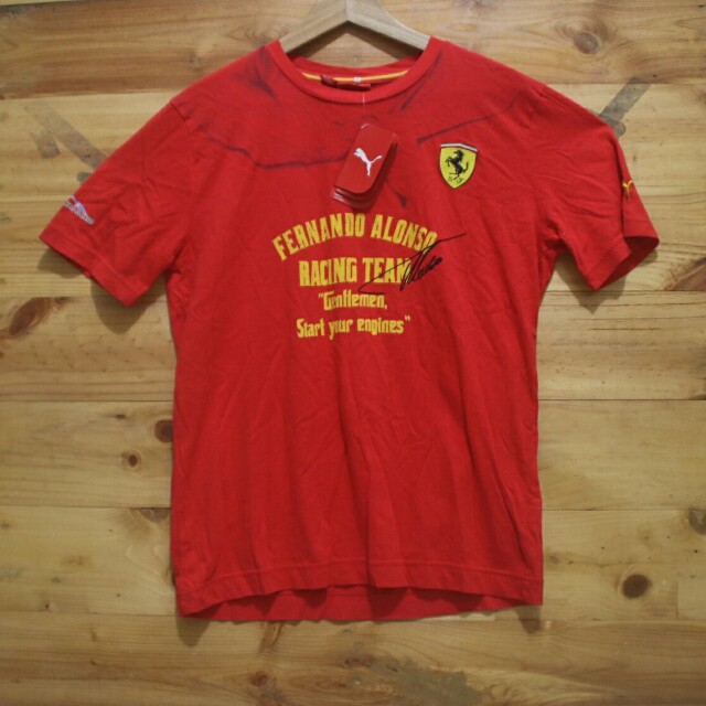 puma x ferrari t shirt