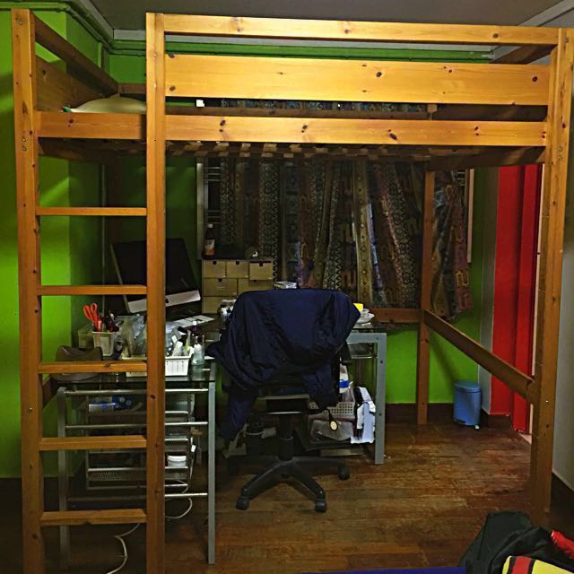 Queen Size Loft Bed Bunk Furniture, Are There Queen Size Loft Beds