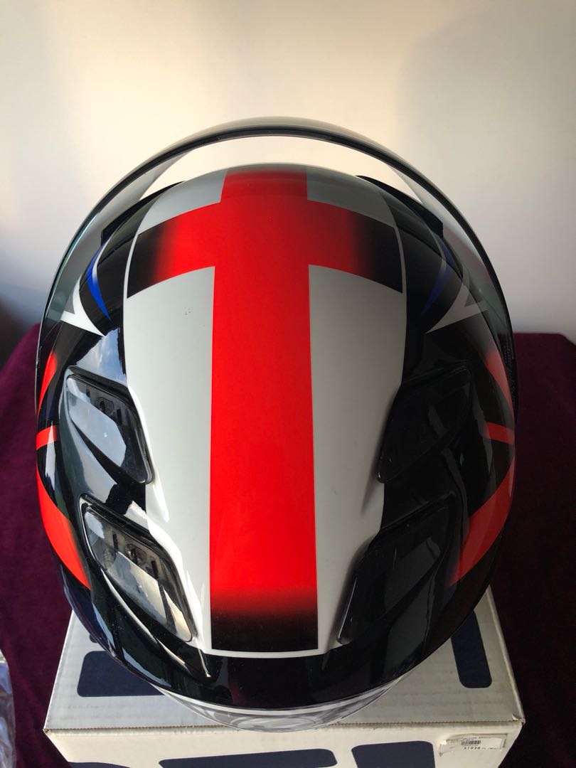 Shoei XR-1100 Bradley Size: L, Motorcycles, Motorcycle Apparel on Carousell