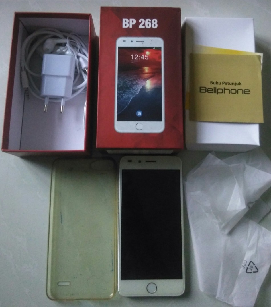 Smartphone Handphone Hp Bellphone Bp268 4g Lte Ram 1gb Rom 4gb Warna Gold Telepon Seluler Tablet Di Carousell