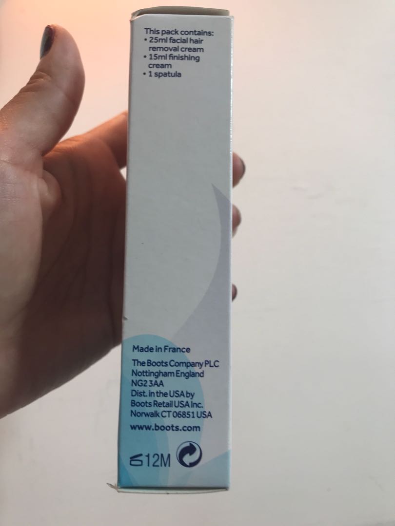 Smooth Care Facial Hair Removal Cream from Boots, 美容＆化妝品, 健康及美容- 皮膚護理, 面部-  面部護理- Carousell
