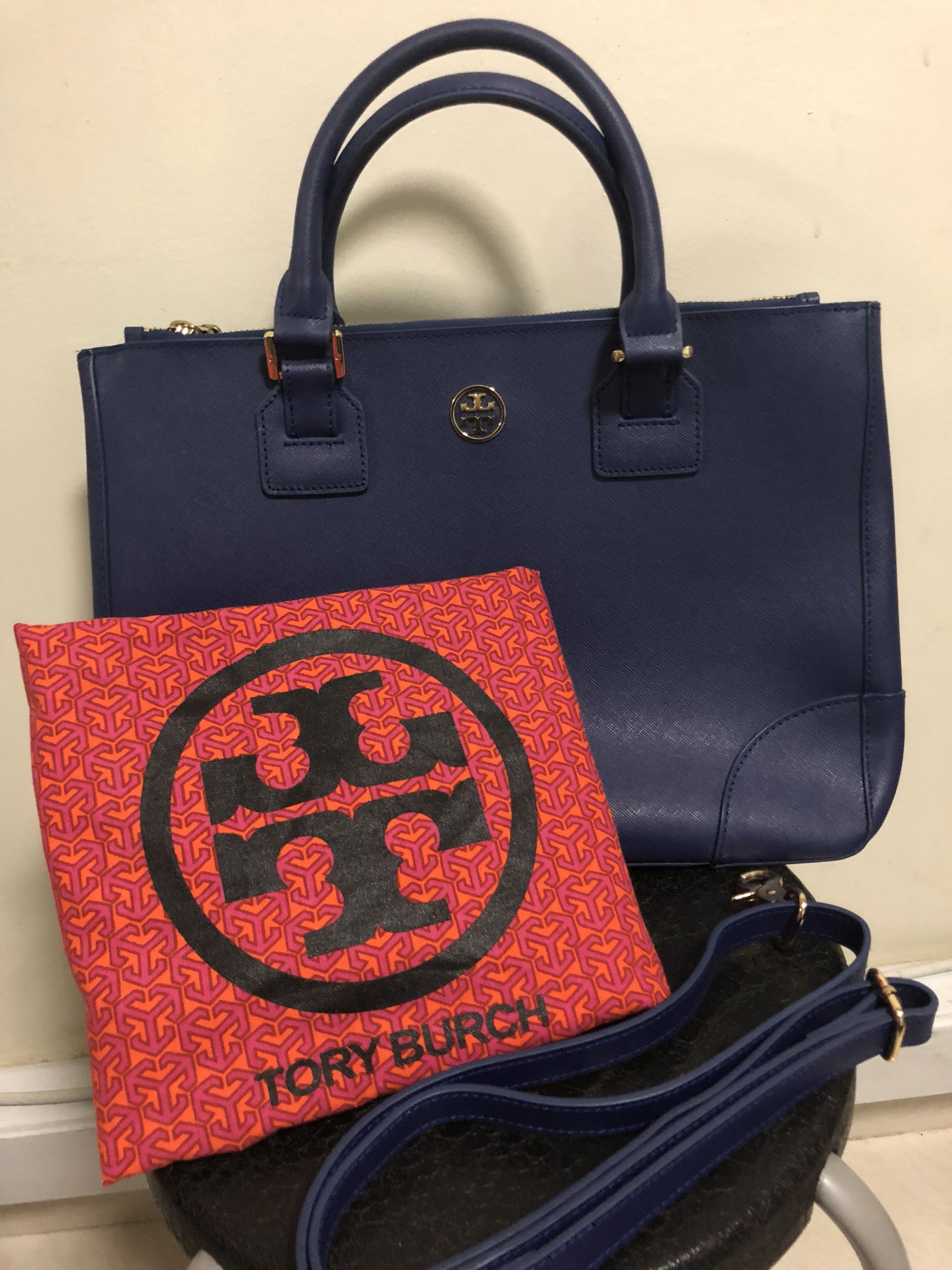 Tory Burch, Bags, Tory Burch Robinson Perf Mini Double Zip Tote