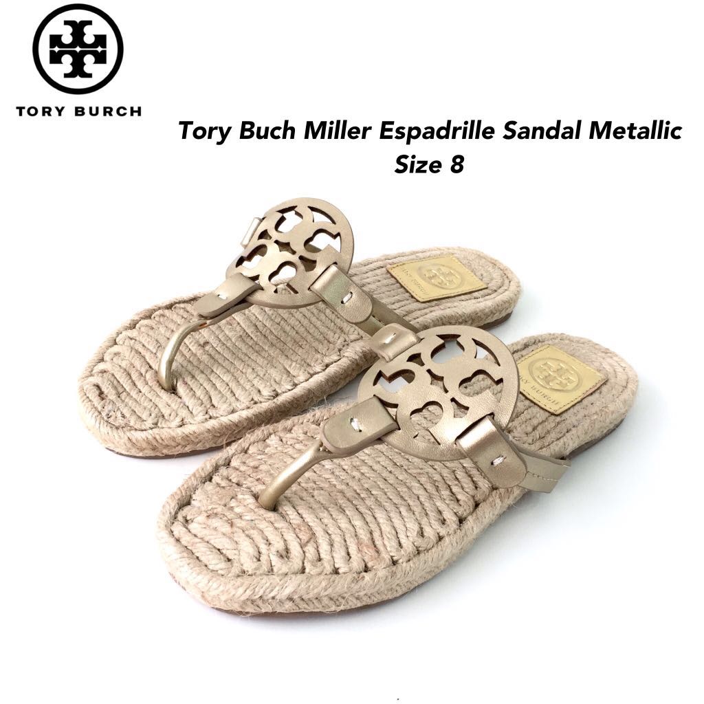 tory burch miller espadrille sandal