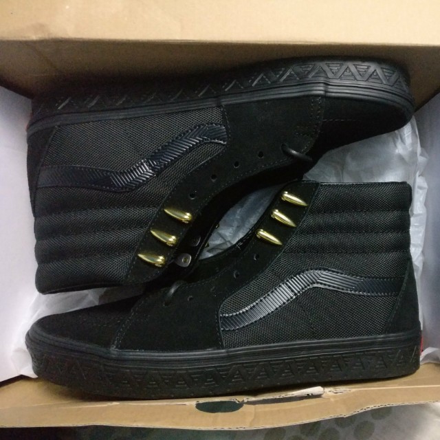 Vans limited top edition black panther