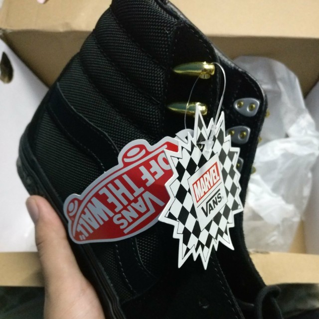 Vans limited edition black store panther