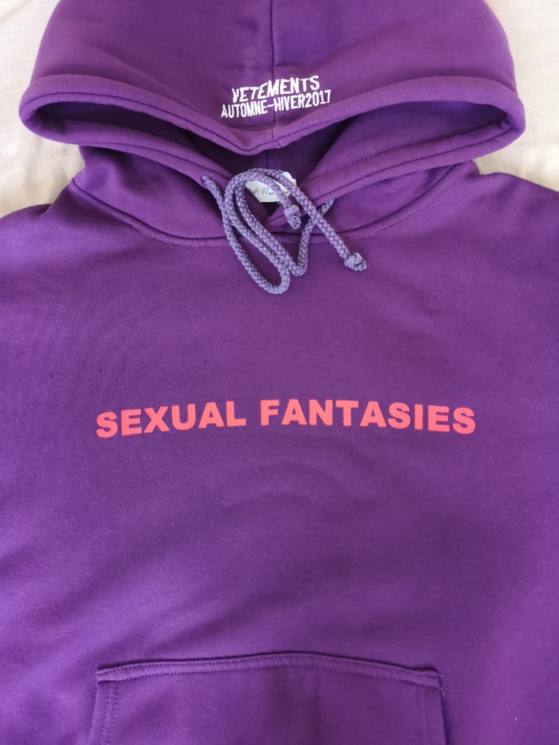 vetements hoodie ebay