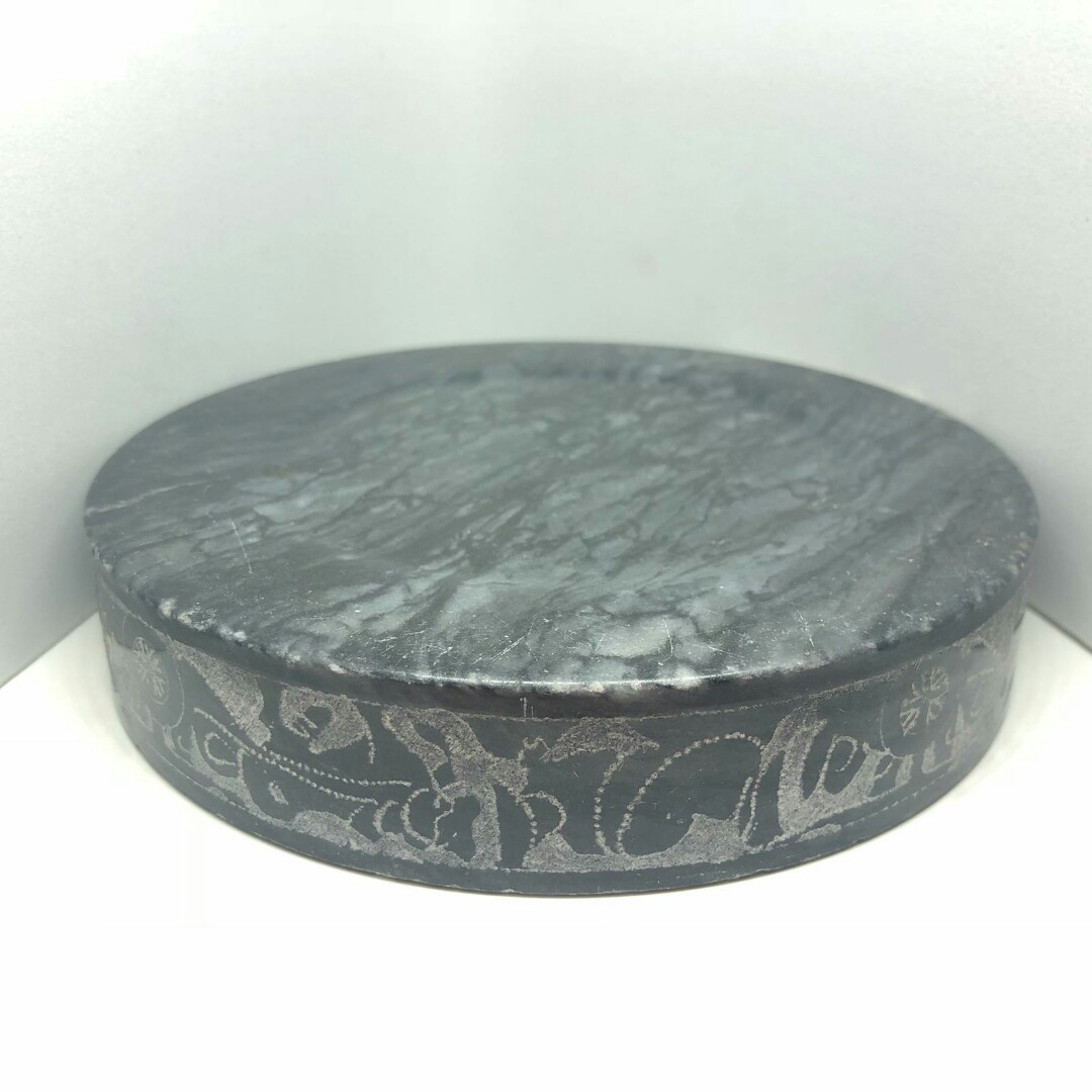 Vintage Marble Ashtray W Ancient Designs, Hobbies & Toys, Memorabilia