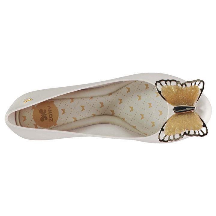 Zaxy Butterfly Luxury Jelly Shoes 
