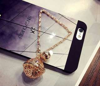 Bag charm Keychain bracelet palace bell