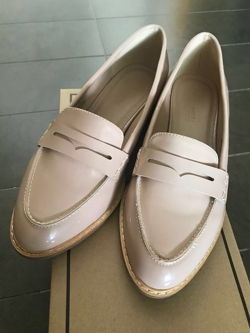 Asos munch on sale loafer flat shoes