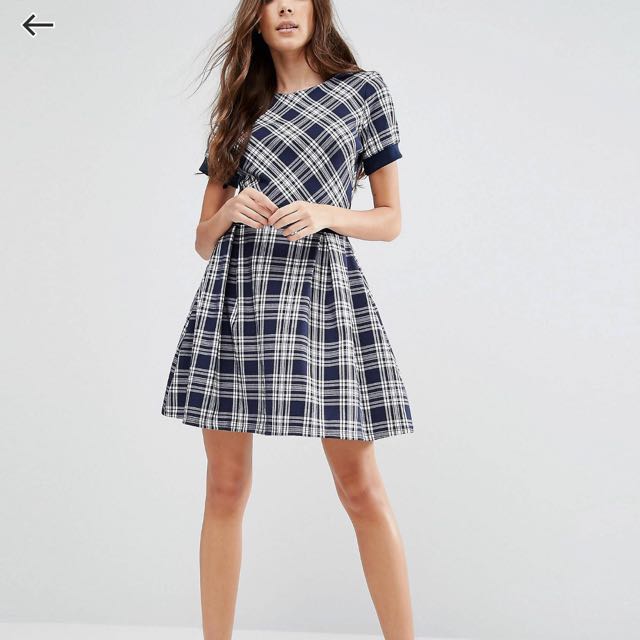 Asos plaid dress Clearance