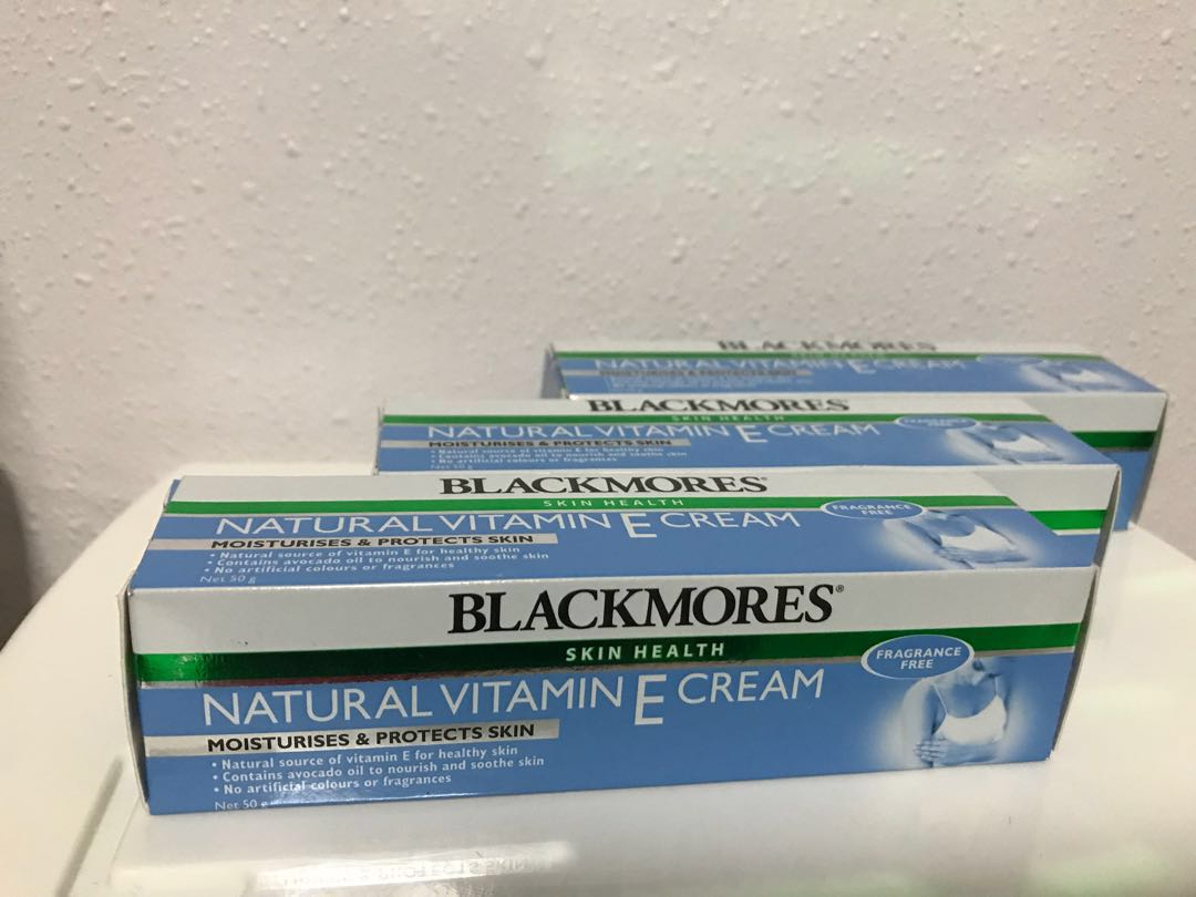 Blackmores Vitamin E Cream, Health & Nutrition, Health Supplements