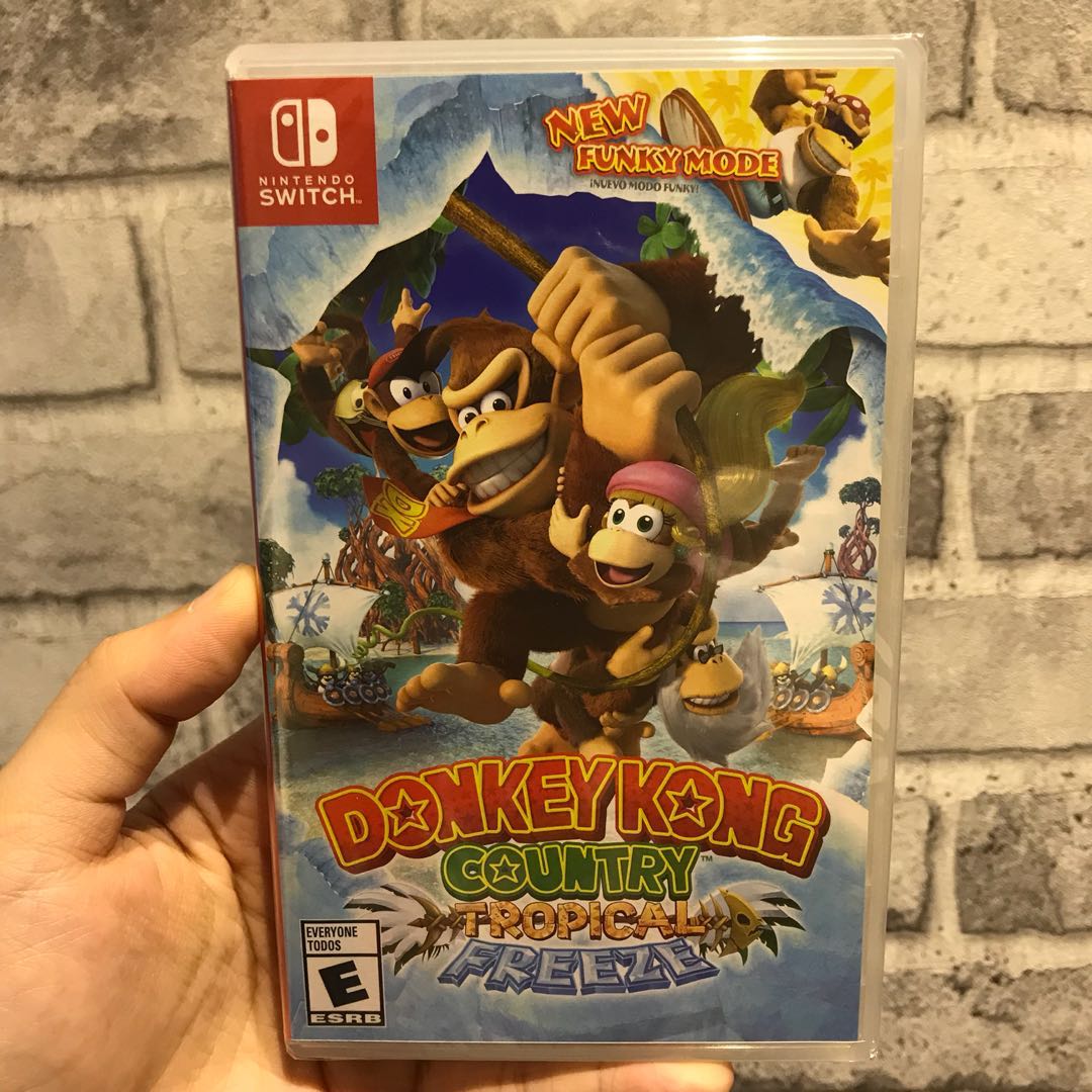 nintendo switch games donkey kong country