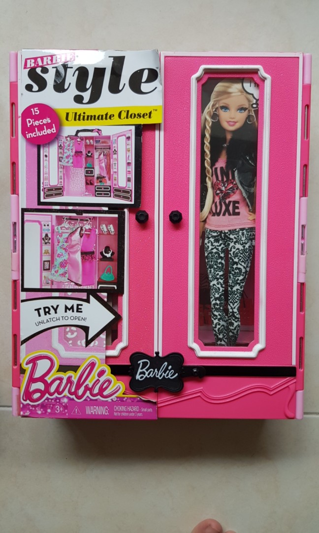 Bnib Barbie Ultimate Closet Babies Kids Toys Walkers On Carou Photo