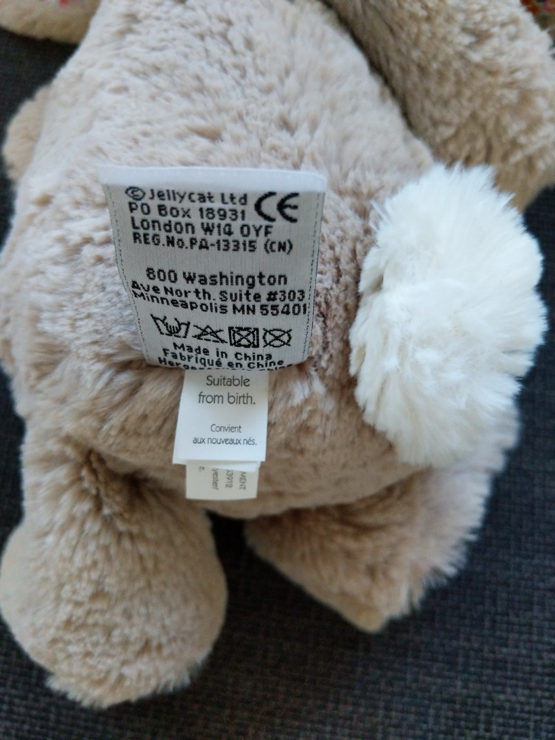 Jellycat sales made in