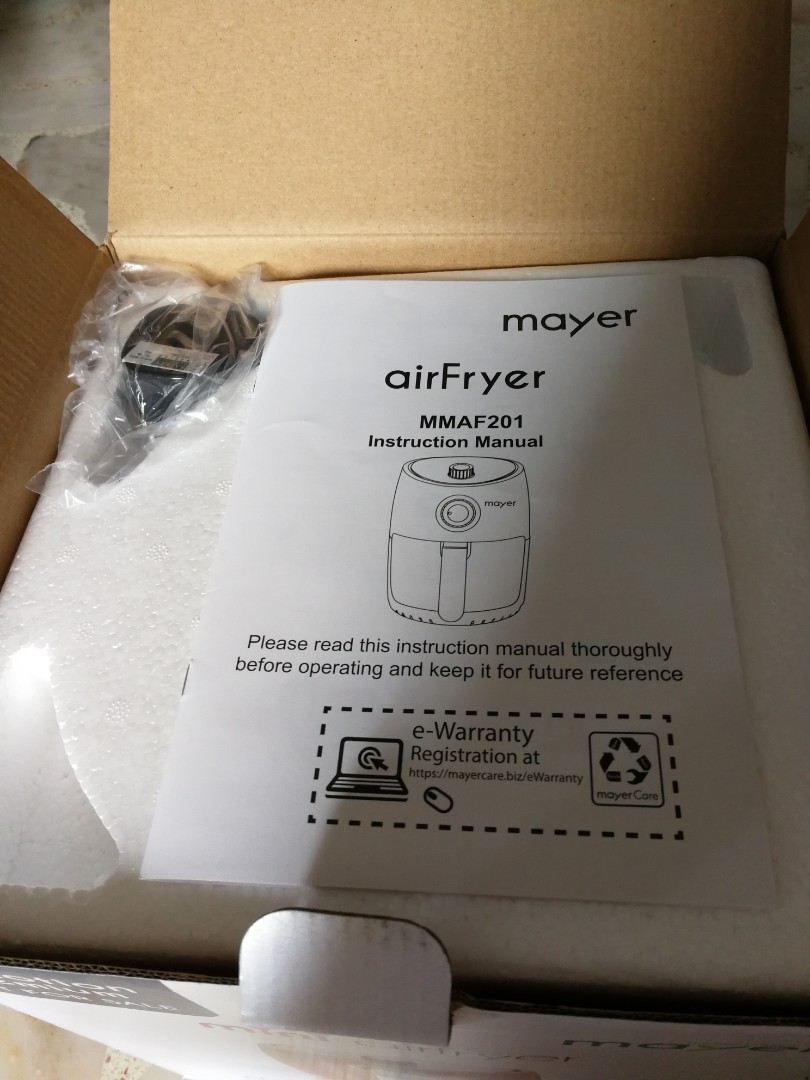 Brand NEW!! Mayer mini 1.7L Air Fryer (MMAF201), TV & Home Appliances, Kitchen Appliances