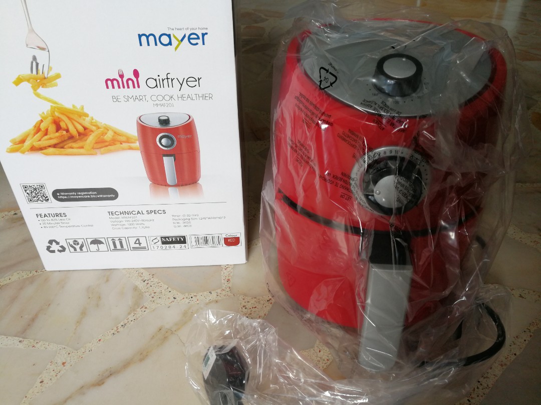 Brand NEW!! Mayer mini 1.7L Air Fryer (MMAF201), TV & Home Appliances, Kitchen Appliances