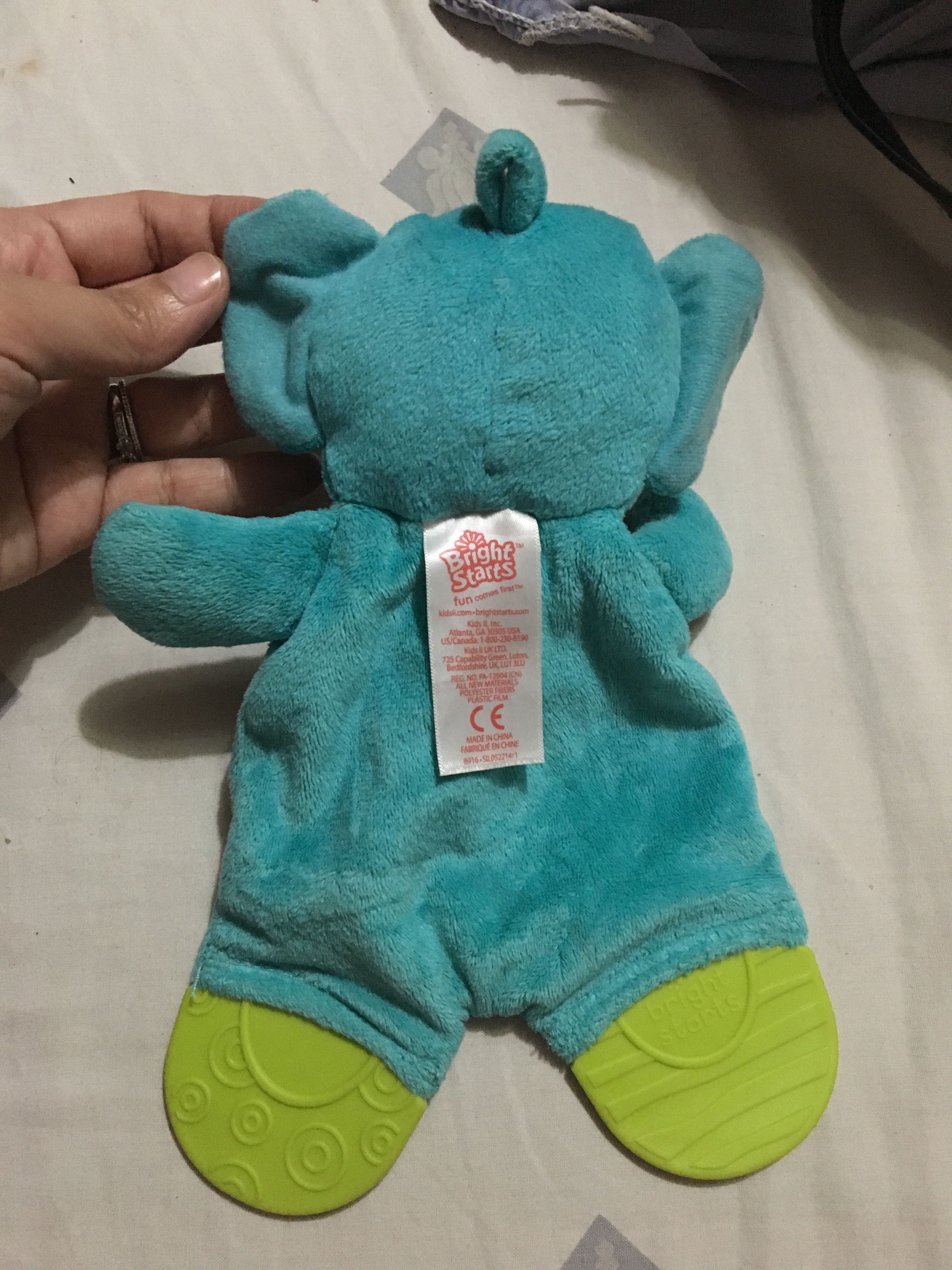 bright starts elephant teether