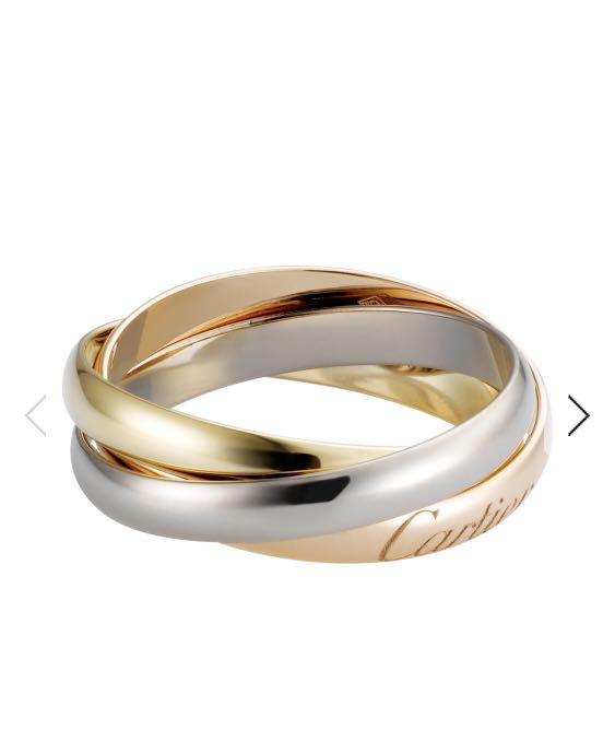 cartier trinity ring weight