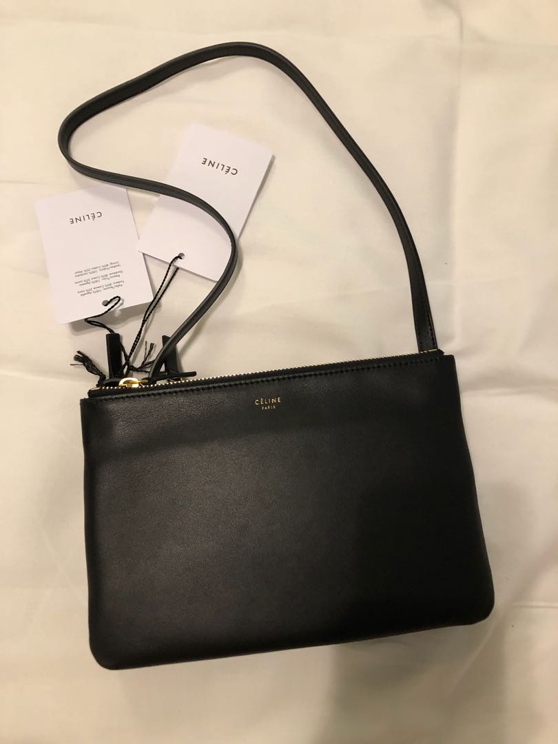 Celine trio black discount