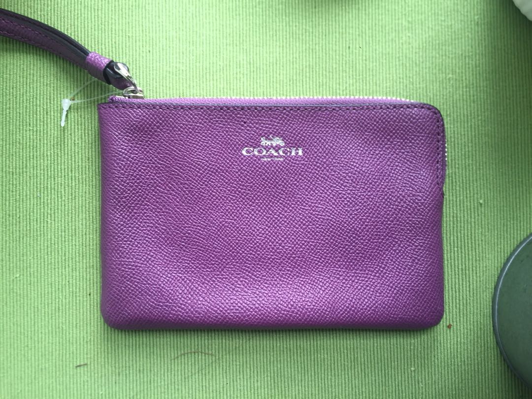 COACH WRISTLET, Women's Fashion, Bags & Wallets, Purses & Pouches on