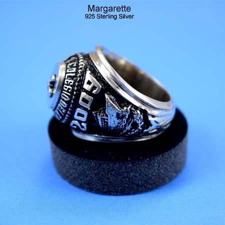 sterling silver military ring