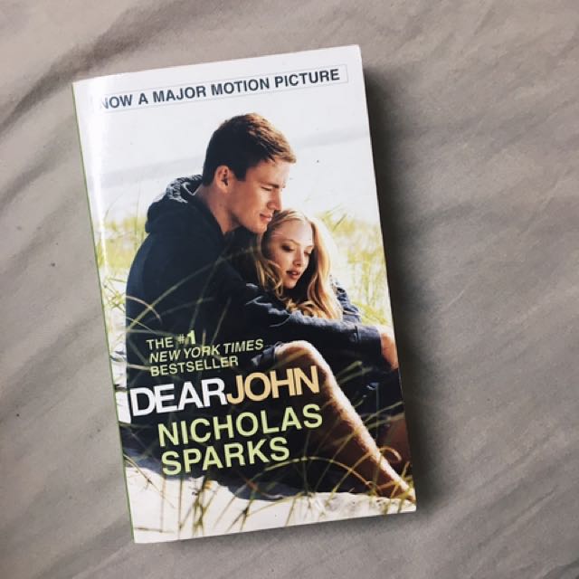 Dear John Nicholas Sparks Books Stationery Fiction On Carousell