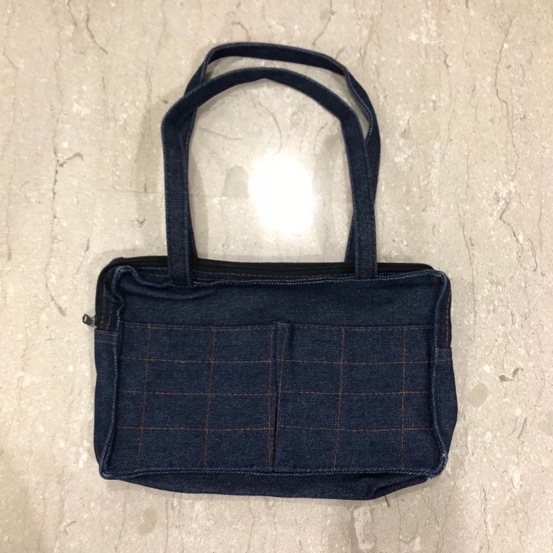 denim side bag