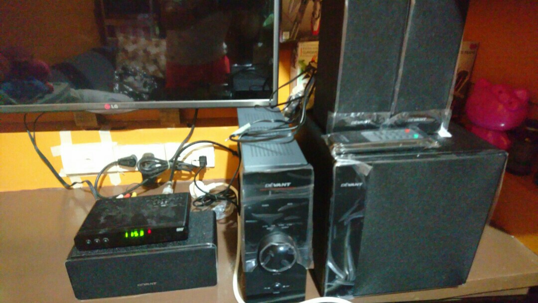 Devant Dv5160 theater speaker system 5.1, Audio, Soundbars, Speakers