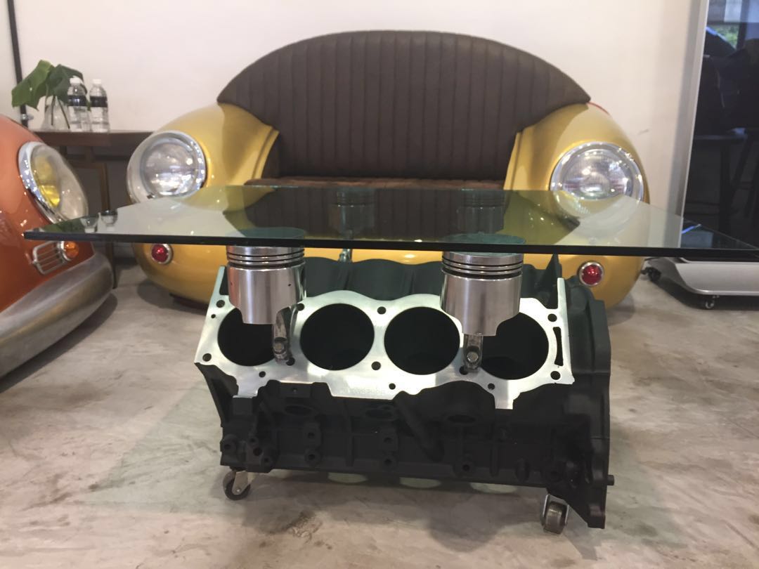Engine Block Coffee Table Furniture Tables Chairs On Carousell