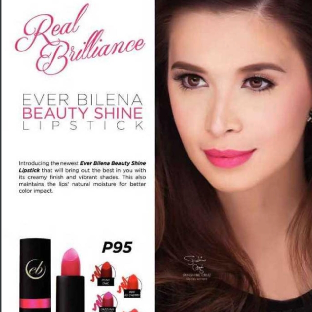 Ever Bilena Beauty Shine Lipstick, Beauty & Personal Care, Face, Makeup